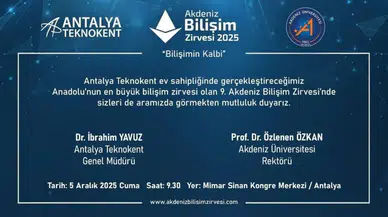 Anadolu’nun En Büyük Bilişim Zirvesi Antalya’da Başlıyor!